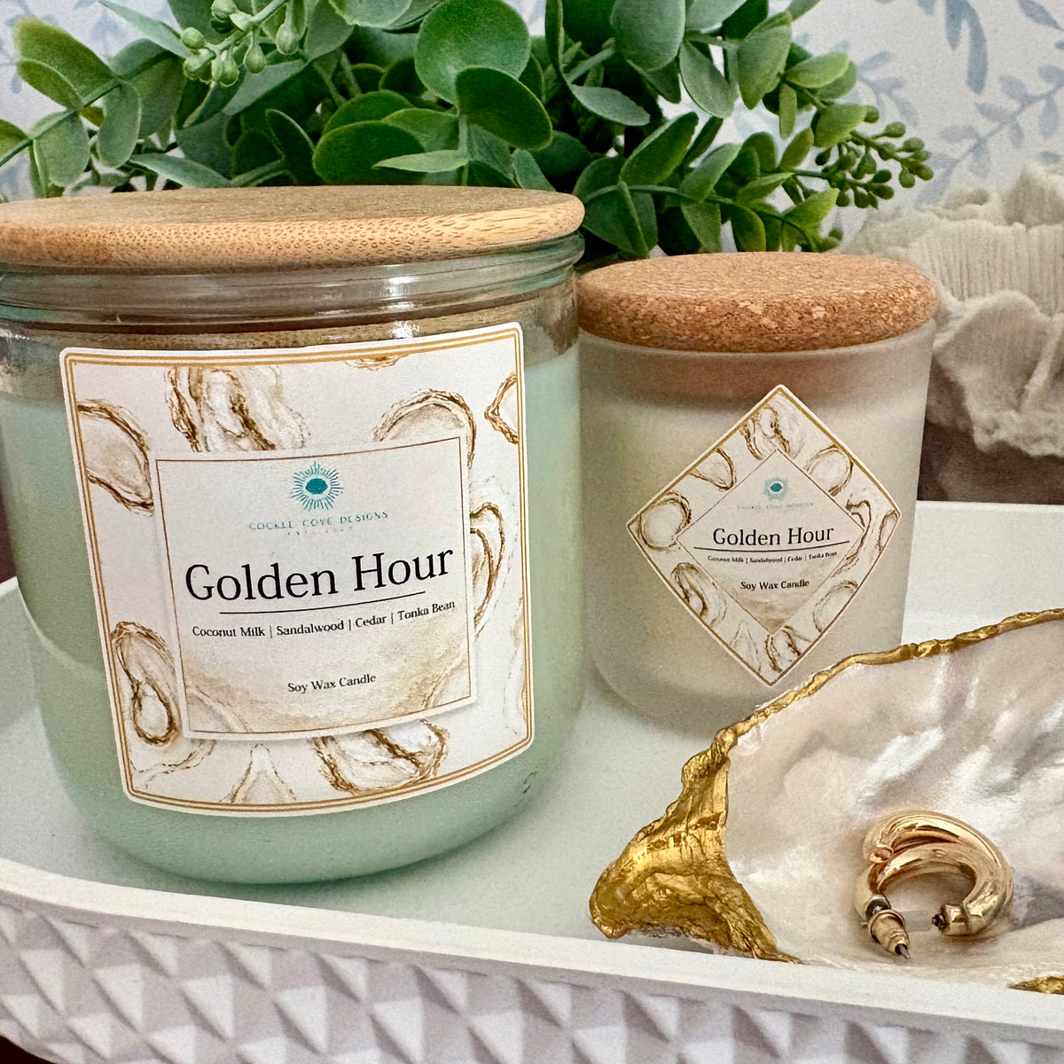 Soy Wax Candle: Golden Hour