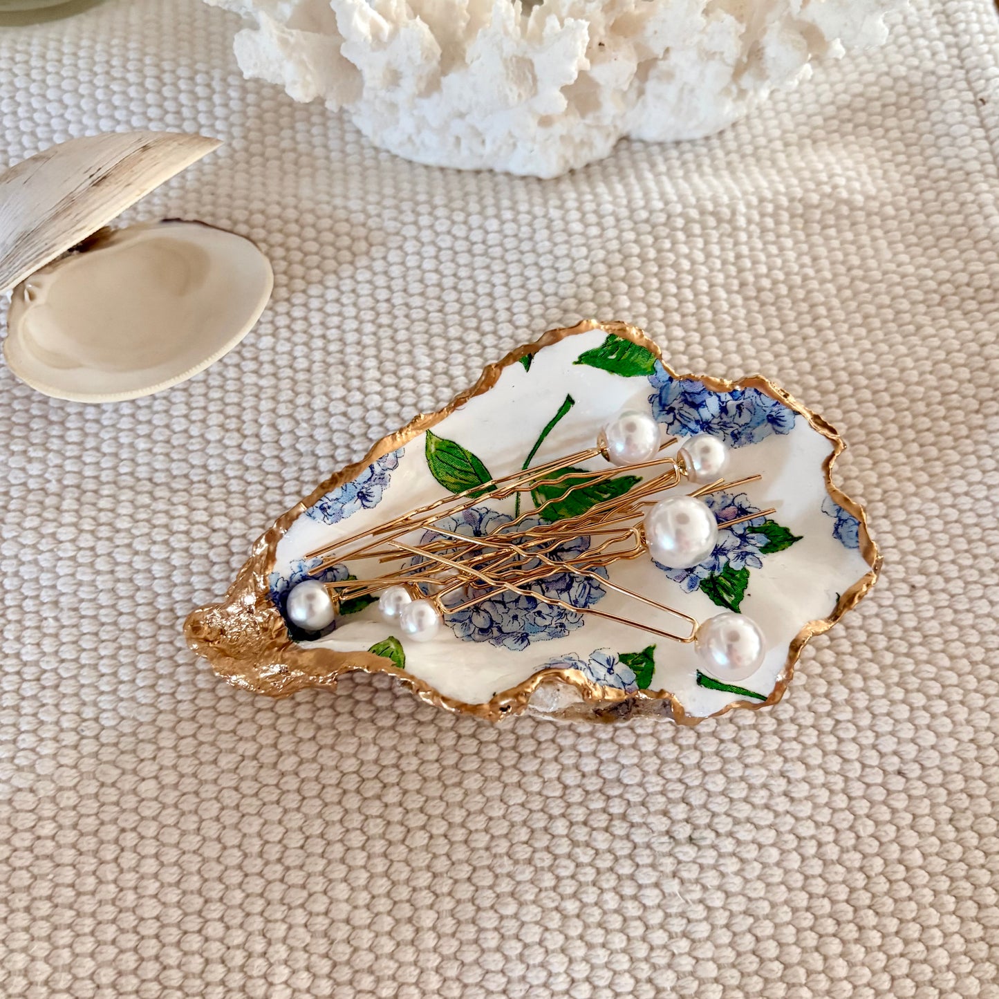 Pearl hairpins, set of 12