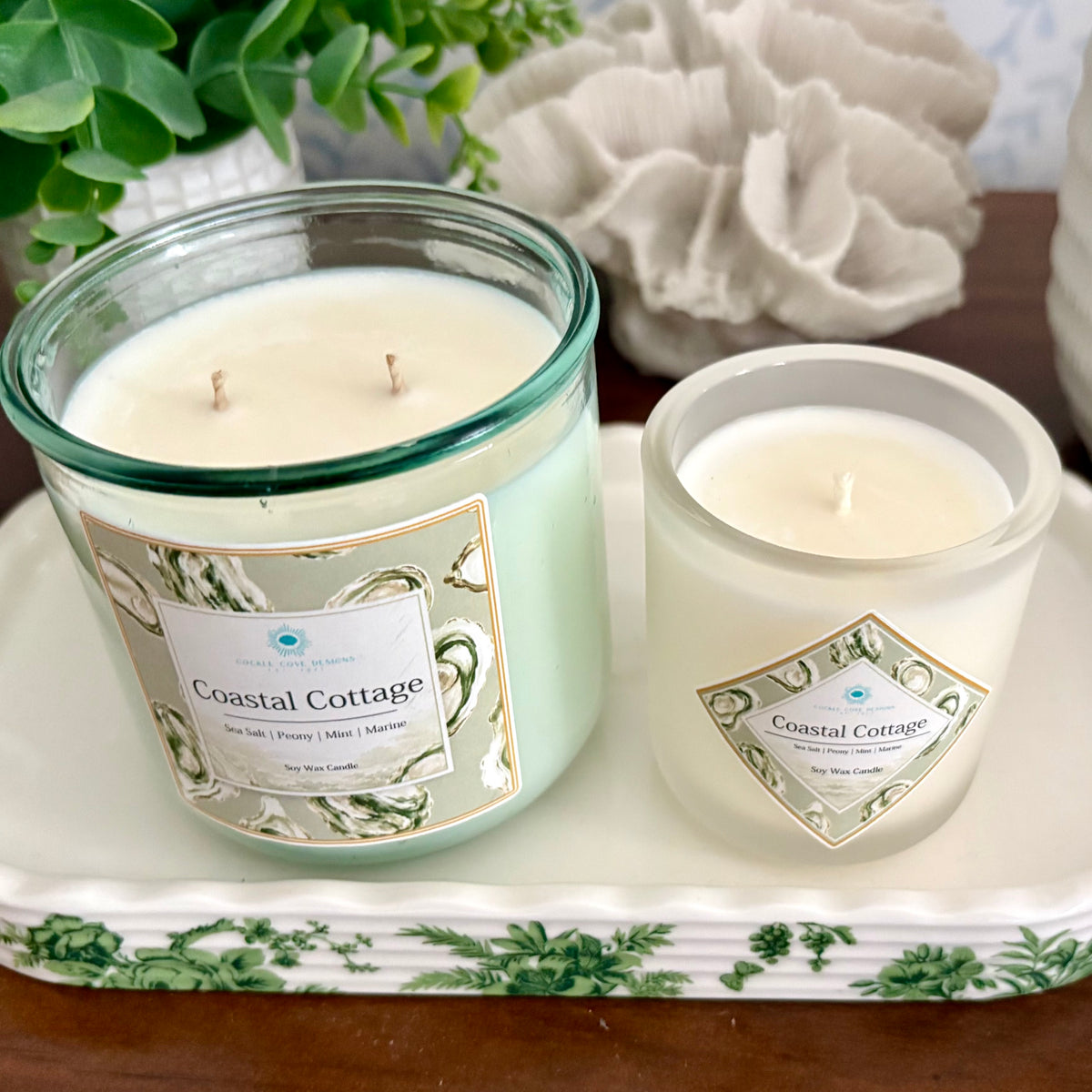 Soy Wax Candle: Coastal Cottage