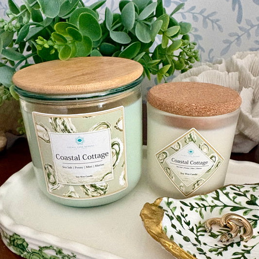Soy Wax Candle: Coastal Cottage