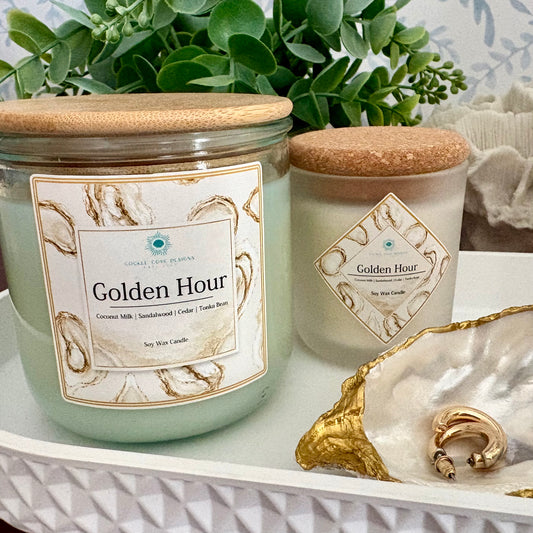 Soy Wax Candle: Golden Hour