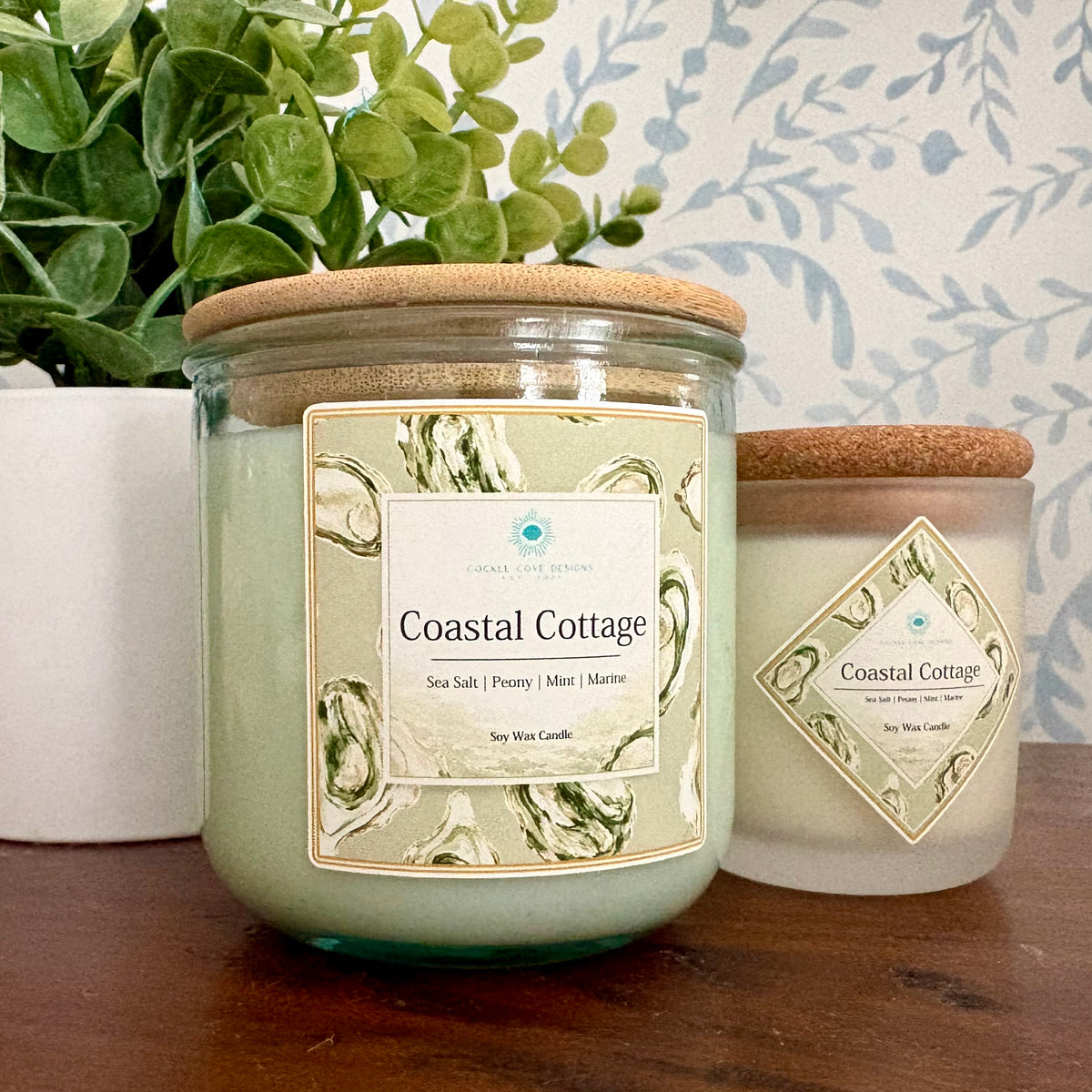 Soy Wax Candle: Coastal Cottage