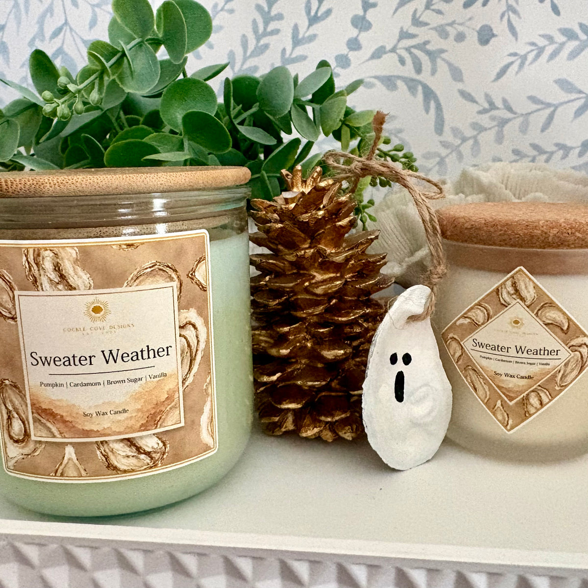 SEASONAL Soy Wax Candle: Sweater Weather